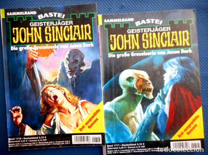 Libros de segunda mano: JOHN SINCLAIR N&ordm;1716 - 1717 (BASTEI-2006) -EN ALEM&Aacute;N-