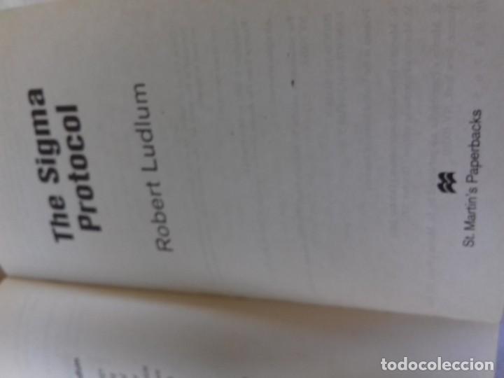 Libros de segunda mano: the sigma protocol	/	robert ludlum	/		/	con25 - Foto 3