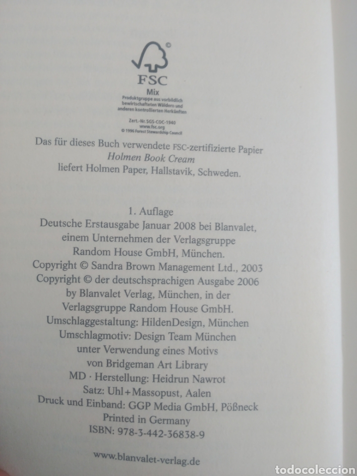 Libros de segunda mano: Rage. Sandra Brown - Foto 4