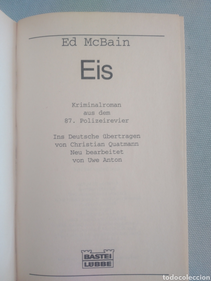 Libros de segunda mano: Eis. Ed McBain - Foto 3