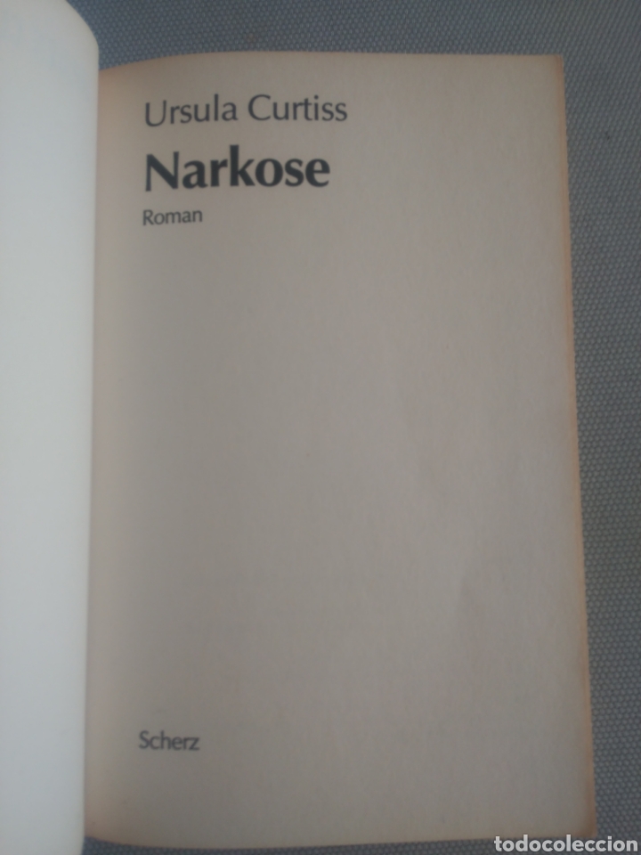 Libros de segunda mano: Narkose. Ursula Curtiss - Foto 3