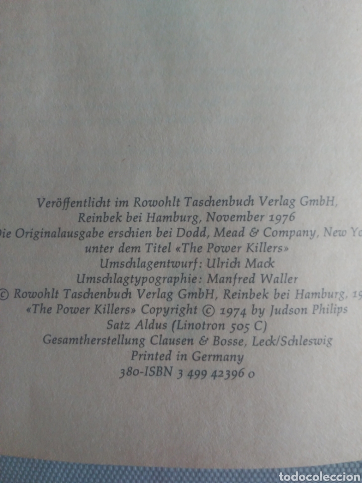 Libros de segunda mano: Die h&ouml;flichen M&ouml;rder. Judson Philips - Foto 4