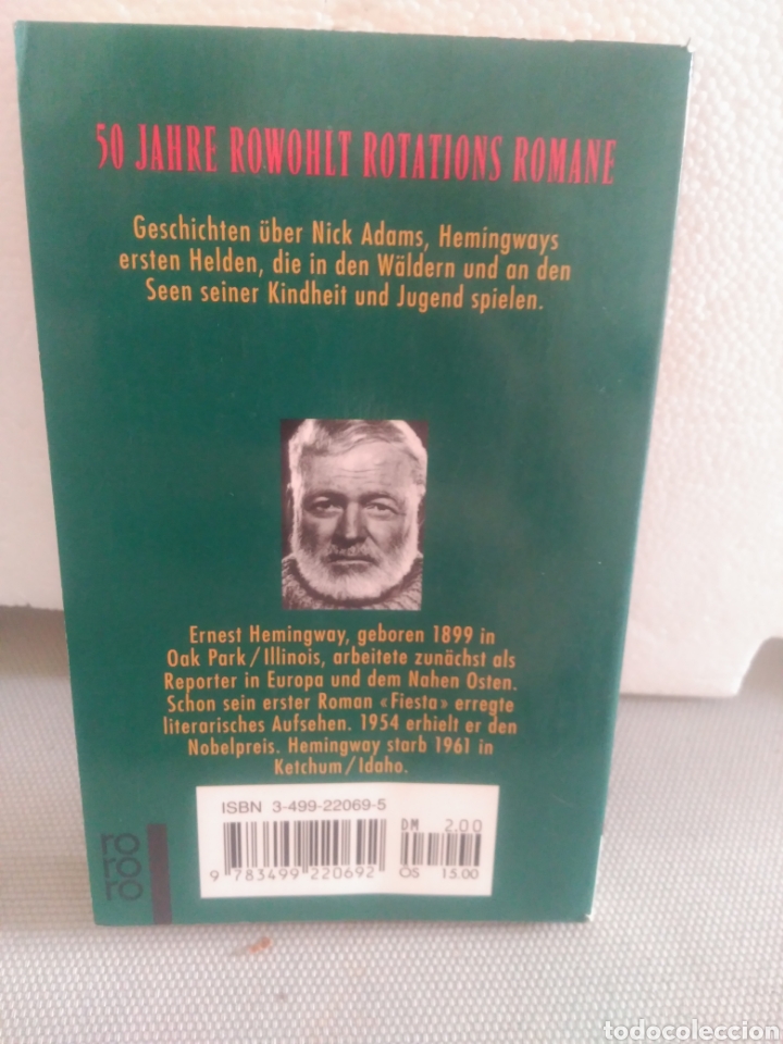 Libros de segunda mano: Indianer lager. Ernest Hemingway - Foto 2