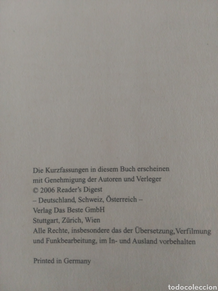 Libros de segunda mano: Readers Digest Auswahlb&uuml;cher - Foto 4