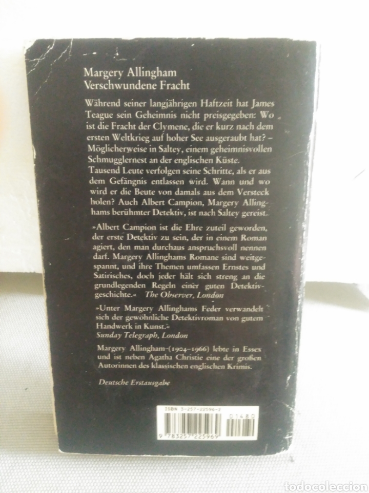 Libros de segunda mano: Verschwundene Fracht. Margery Allingham - Foto 2