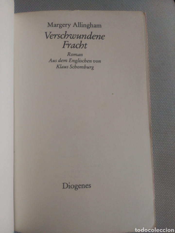 Libros de segunda mano: Verschwundene Fracht. Margery Allingham - Foto 4
