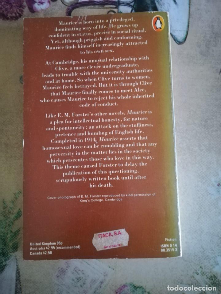 Libros de segunda mano: Maurice - E.M. Forster - en ingl&eacute;s - Foto 2