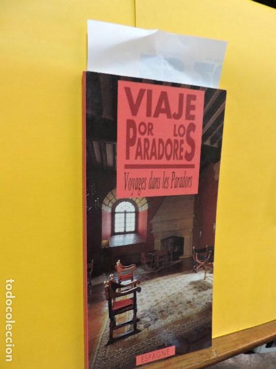 Libros de segunda mano: Viaje por los Paradores. Voyages dans les Paradors. Col. Rutas Tur&iacute;sticas. Madrid 1992