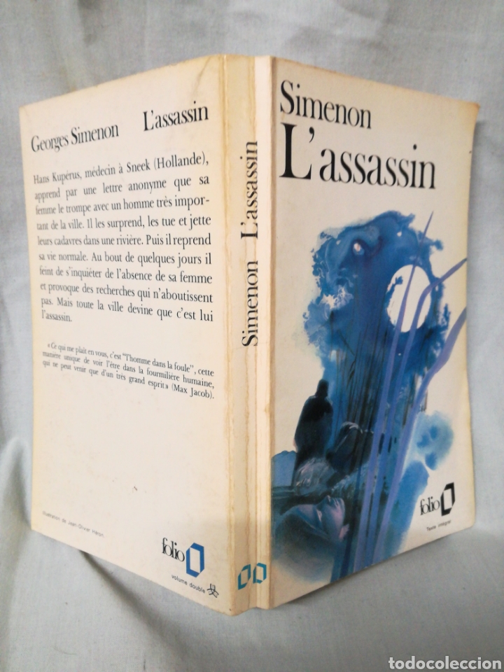 Libros de segunda mano: LIBRO EN FRANCES ... LASSASSIN - GEORGE SIMENON - Foto 2