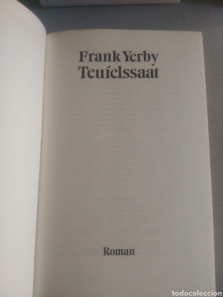 Libros de segunda mano: Teufelssat. Frank Yerby - Foto 3