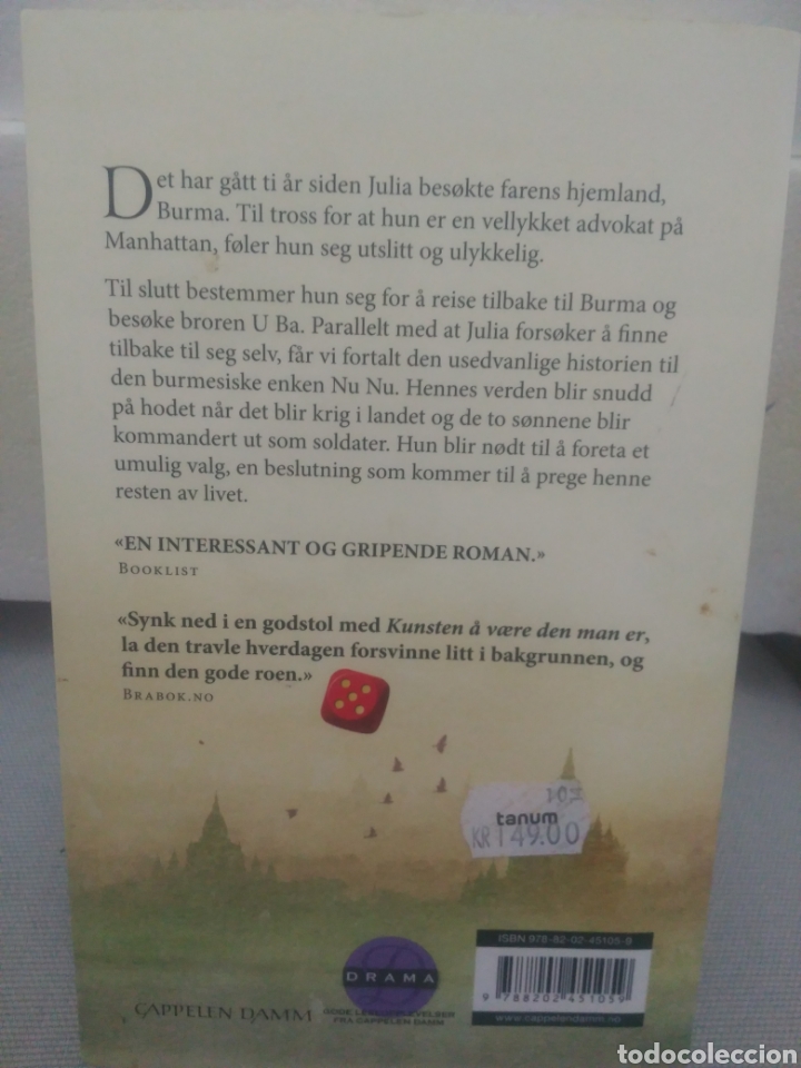 Libros de segunda mano: Kunsten a vaere den man er. Jan Philipp Sendker - Foto 2