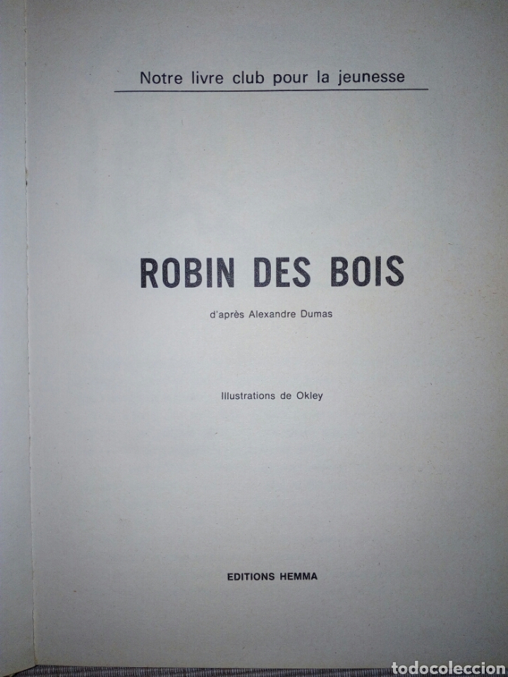 Libros de segunda mano: ROBIN DES BOIS - Foto 3