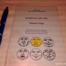 Libros de segunda mano: TEMPESTA DE NEU, MANUEL VEIGA 1996, B11