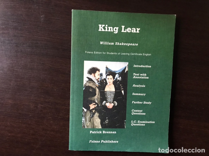 Libros de segunda mano: King Lear- William Shakespeare. Folens edition for student. Como nuevo - Foto 1