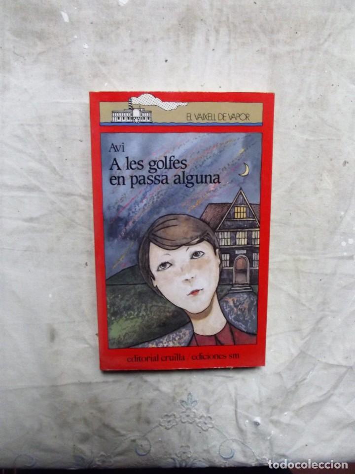 Libros de segunda mano: A LES GOLFES EN PASSA ALGUNA / AVI - Foto 1