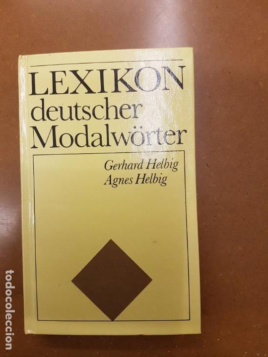 Libros de segunda mano: LEXIKON DEUTSCHER MODALW&Ouml;RTER