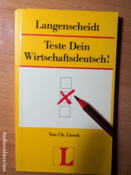 Libros de segunda mano: TESTE DEIN WIRTSCHAFTSDEUTSCH! - Foto 1