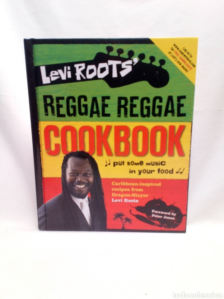 Libros de segunda mano: Levi roots reggae reggae Cook book - Foto 1