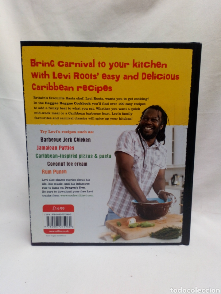 Libros de segunda mano: Levi roots reggae reggae Cook book - Foto 2
