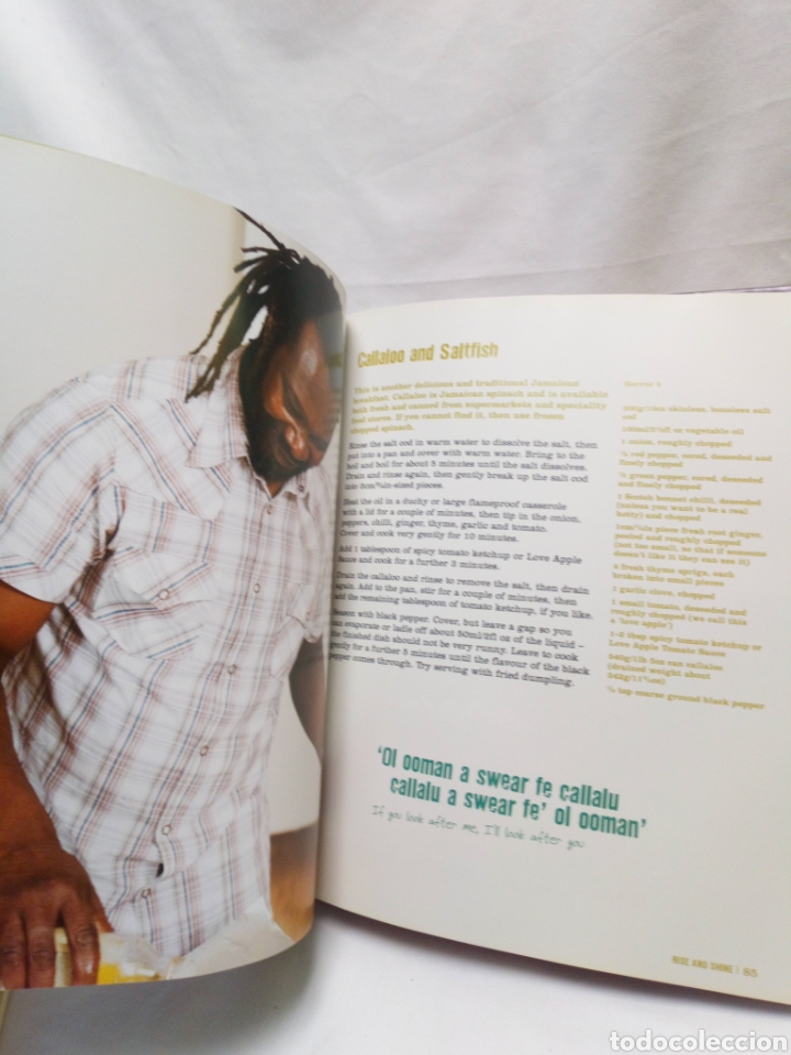 Libros de segunda mano: Levi roots reggae reggae Cook book - Foto 6
