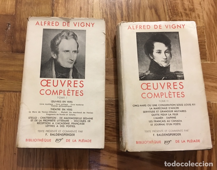 Libros de segunda mano: Alfred de Vigny ed PL&Eacute;IADE - Foto 1