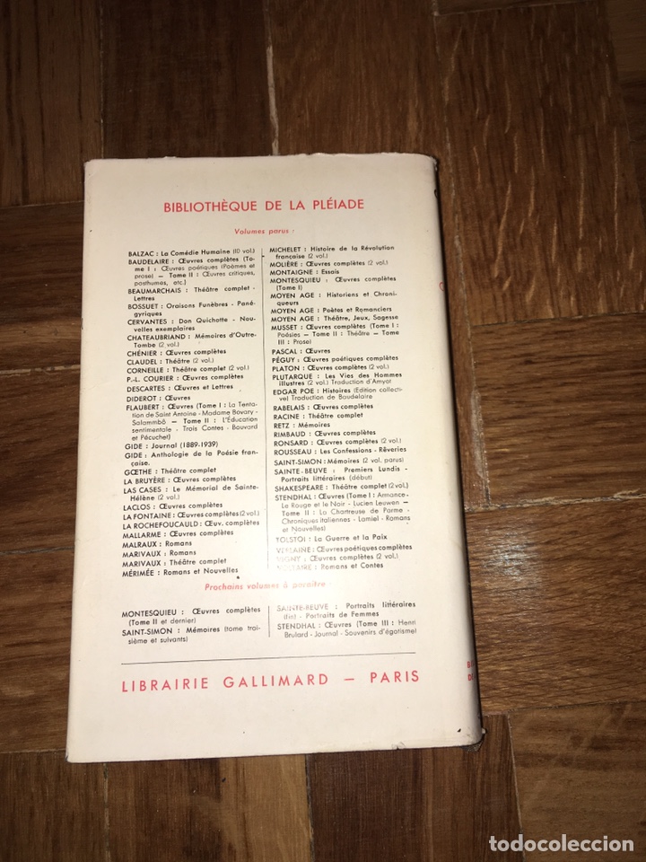 Libros de segunda mano: ANDR&Eacute; CH&Eacute;NIER ED PL&Eacute;IADE - Foto 2