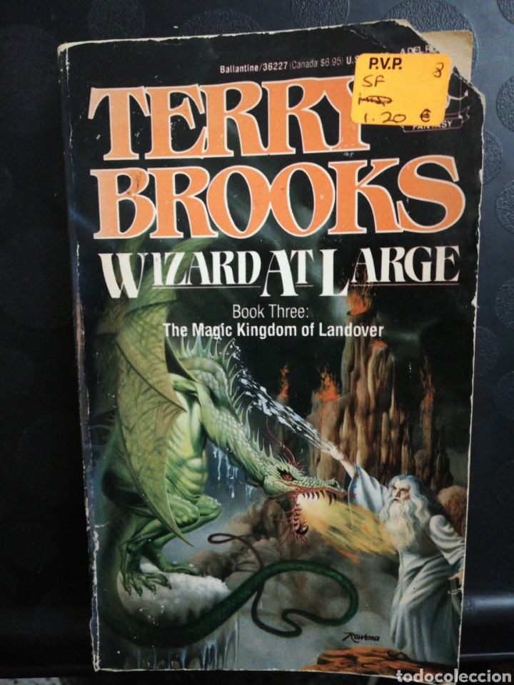 Libros de segunda mano: Wizard at large. Terry Brooks - Foto 1