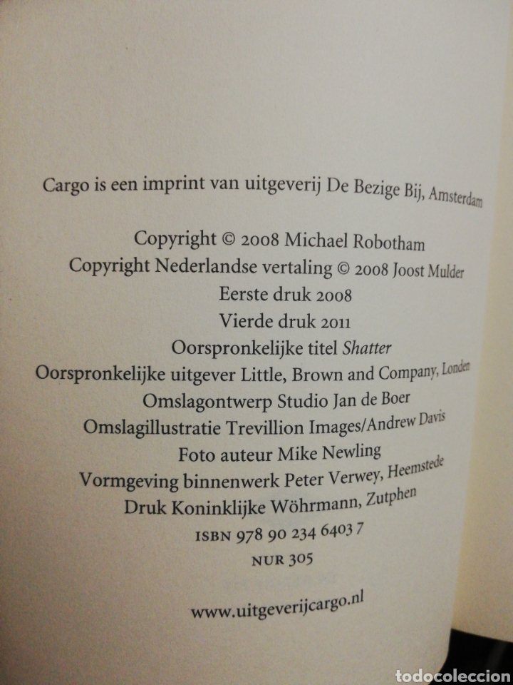 Libros de segunda mano: Gebroken. Michael Robotham - Foto 4