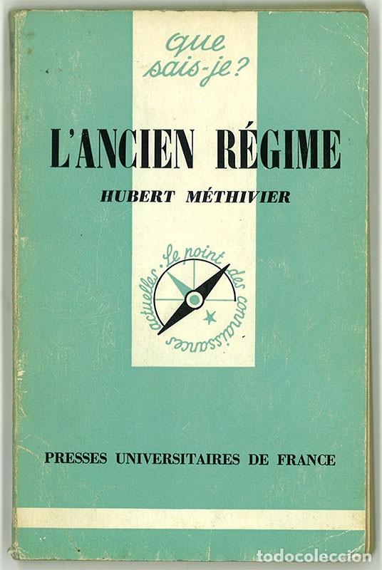 Libros de segunda mano: Que sais-je? LAncien R&eacute;gime - Foto 1