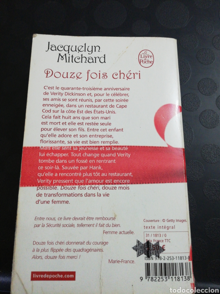 Libros de segunda mano: Douze fois cheri. Jacquelyn Mitchard - Foto 2