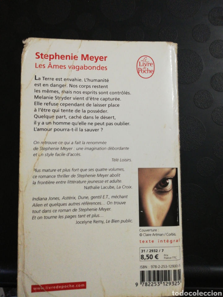 Libros de segunda mano: Les ames vagabondes. Stephenie Meyer - Foto 2