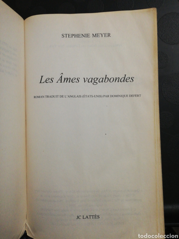 Libros de segunda mano: Les ames vagabondes. Stephenie Meyer - Foto 4
