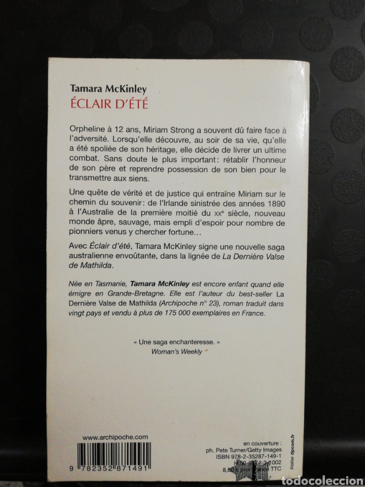 Libros de segunda mano: Eclair d ete. Tamara McKinley - Foto 2