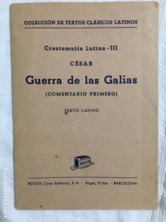 Libros de segunda mano: C&eacute;sar. Guerra de las Galias. - Foto 1
