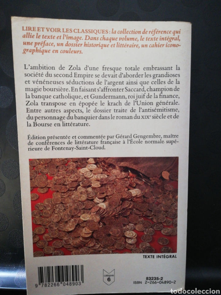 Libros de segunda mano: Largent, &Eacute;mile Zola - Foto 2