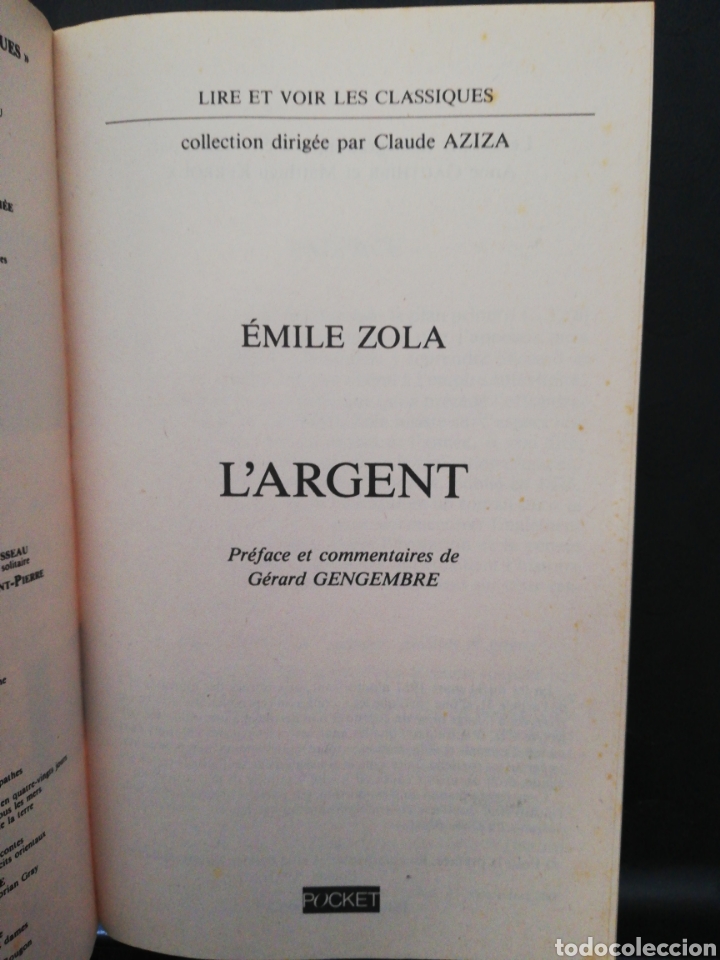 Libros de segunda mano: Largent, &Eacute;mile Zola - Foto 3