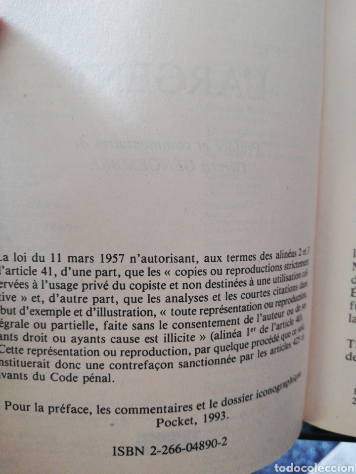 Libros de segunda mano: Largent, &Eacute;mile Zola - Foto 4