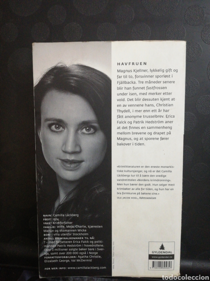 Libros de segunda mano: Havfruen. Camilla L&auml;ckberg - Foto 2