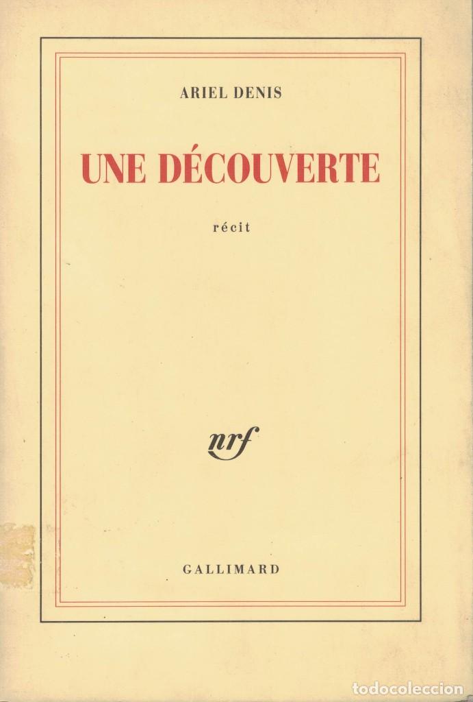 Libros de segunda mano: Ariel Denis, Une d&eacute;couverte - Foto 1
