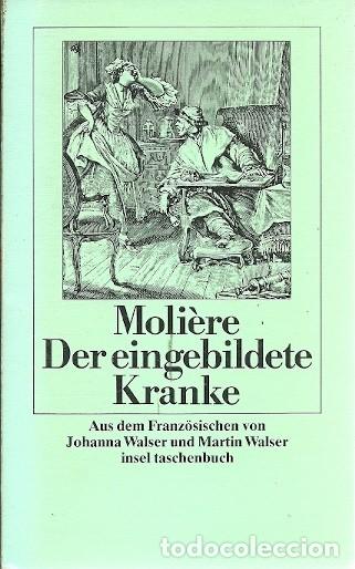 Libros de segunda mano: MOLIERE DER EINGEBILDETE KRANKE - Foto 1