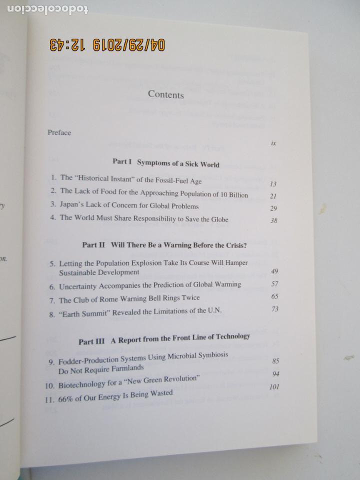 Libros de segunda mano: TRILEMMA THREE MAJOR PROBLEMS THREATENING WORLD SURVIVAL- 1995 - EN INGL&Eacute;S. - Foto 4