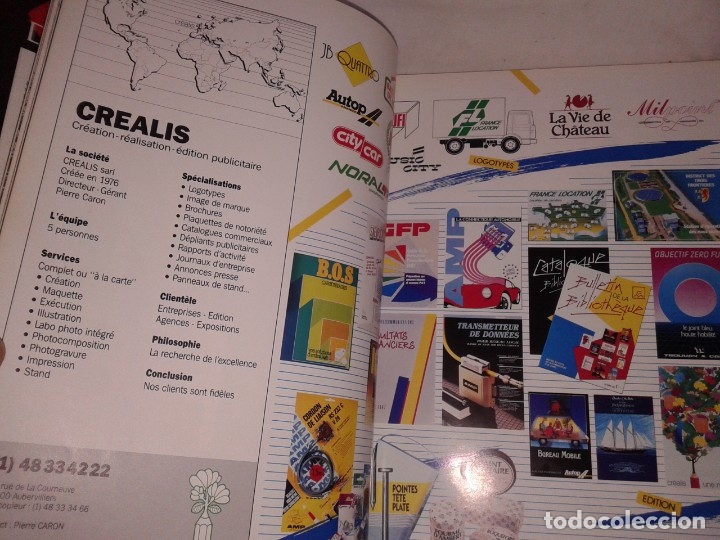 Libros de segunda mano: GUIDE 89, BUREAUX CREATION, GRAPHIQUE 1989, T 4 - Foto 4