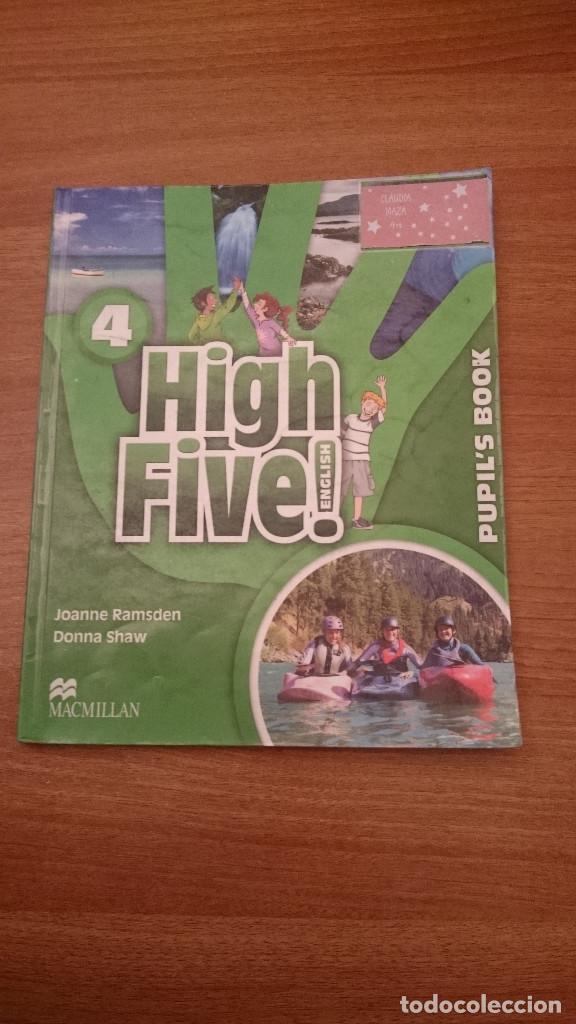 Libros de segunda mano: HIGH FIVE , 4&ordm;  ENGLESH - PUPIL&acute;S BOOK - Foto 1