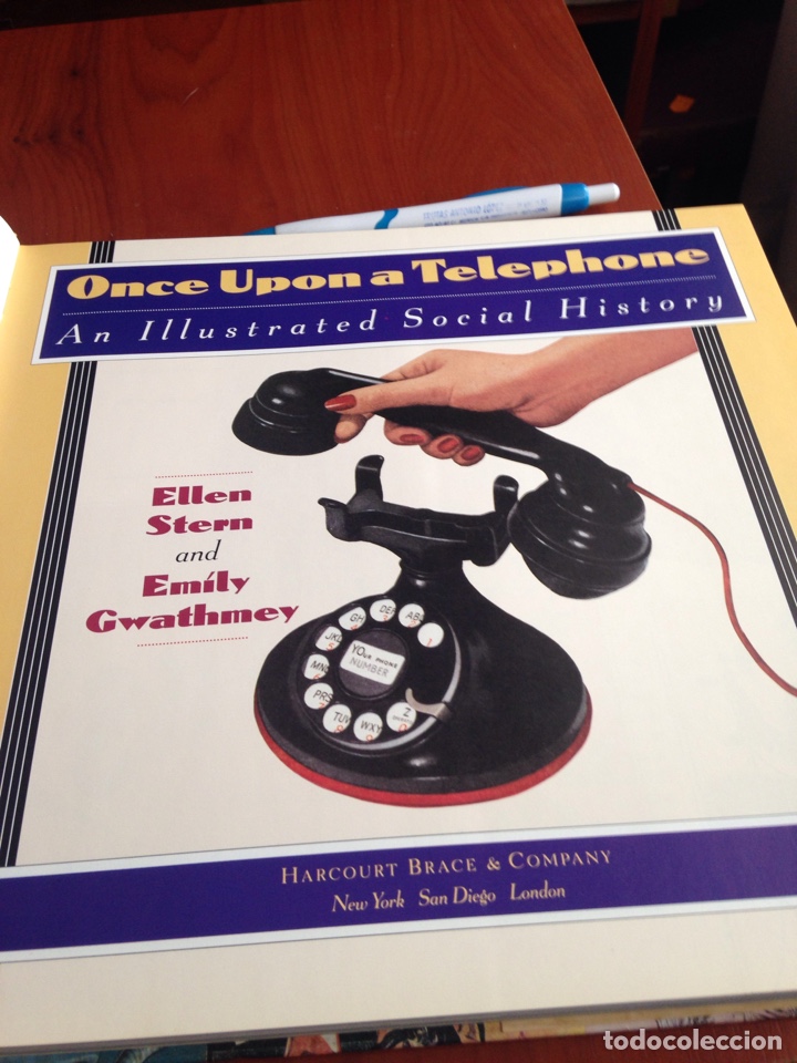Libros de segunda mano: Libro once upon a telephone - Foto 3