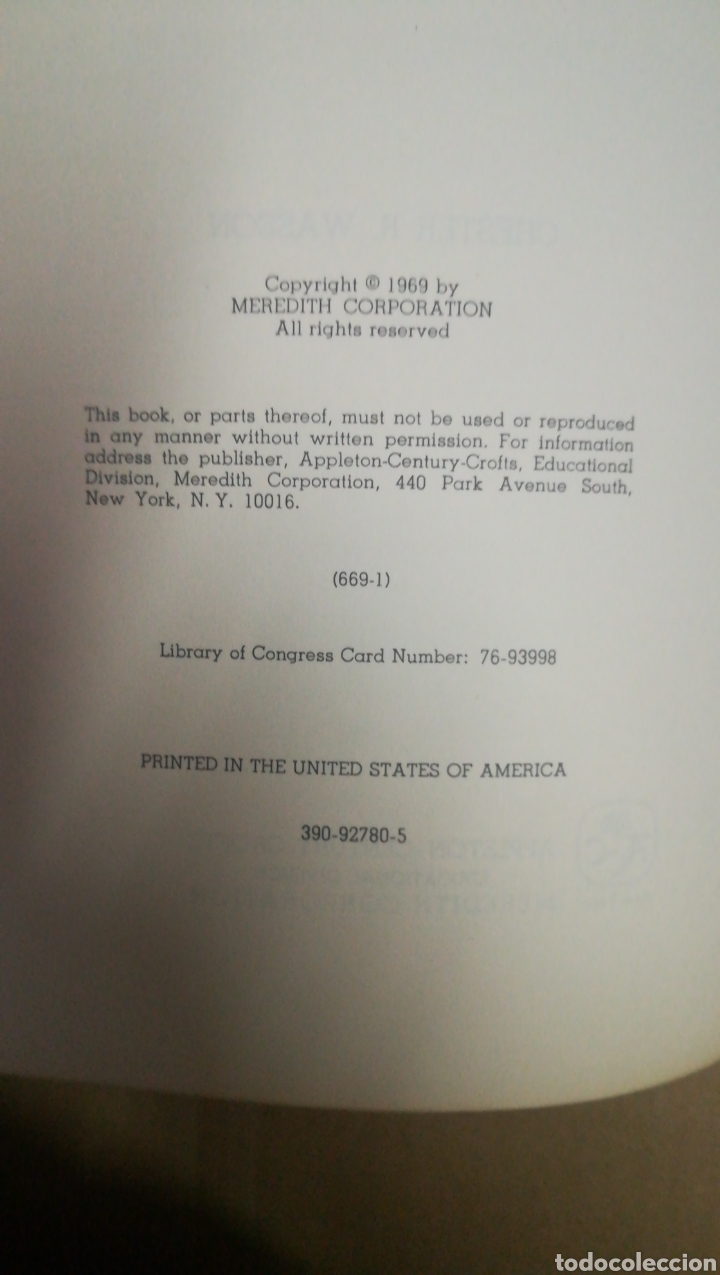 Libros de segunda mano: UNDERSTANDING QUANTITATIVE ANALYSIS. CHESTER R.WASSON. 1969. - Foto 4