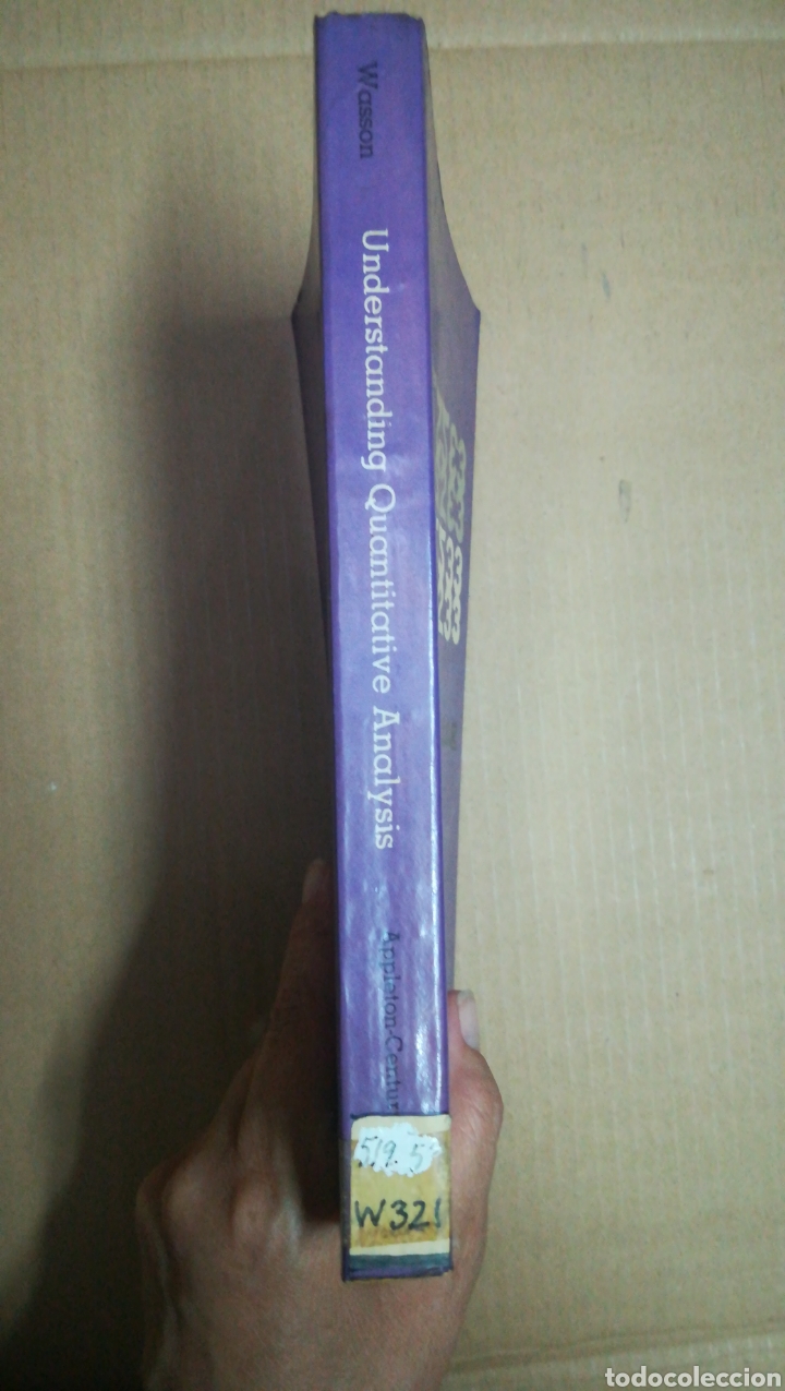 Libros de segunda mano: UNDERSTANDING QUANTITATIVE ANALYSIS. CHESTER R.WASSON. 1969. - Foto 5