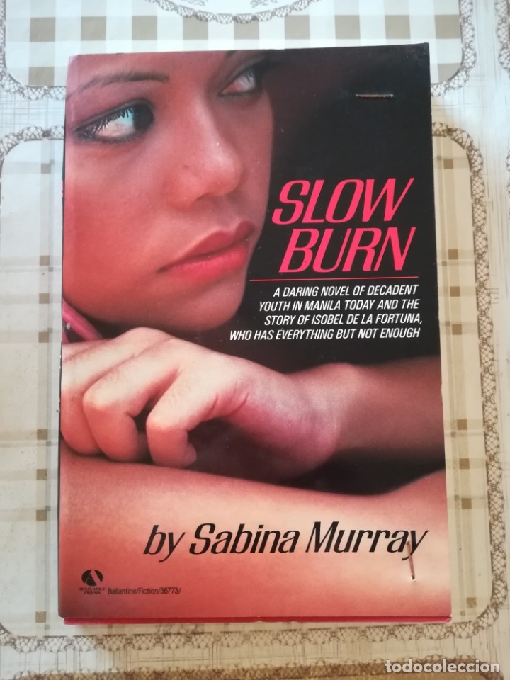Libros de segunda mano: Slow burn - Sabina Murray - en ingl&eacute;s - Foto 1