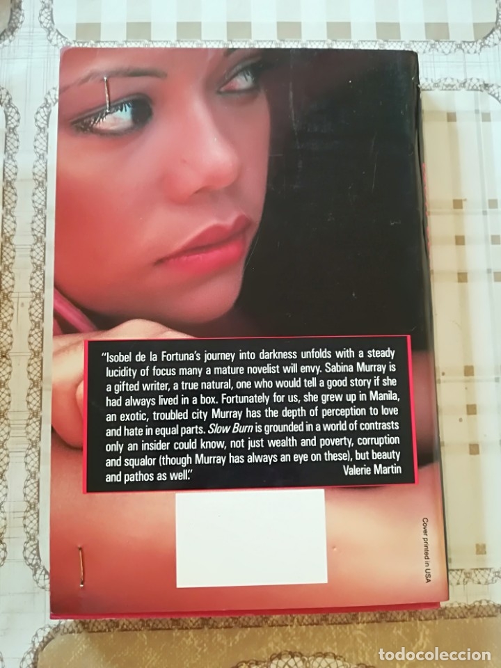 Libros de segunda mano: Slow burn - Sabina Murray - en ingl&eacute;s - Foto 2
