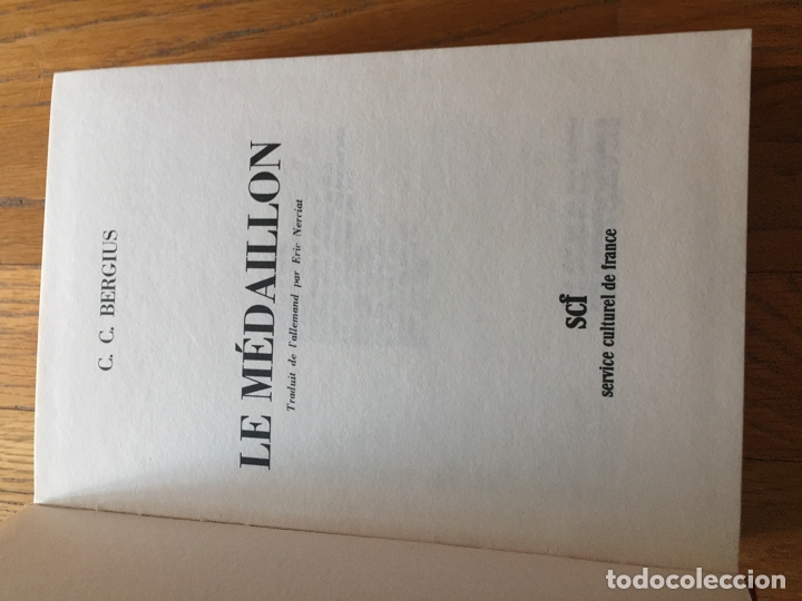 Libros de segunda mano: LE MEDAILLON, C.C Bergius - Foto 3