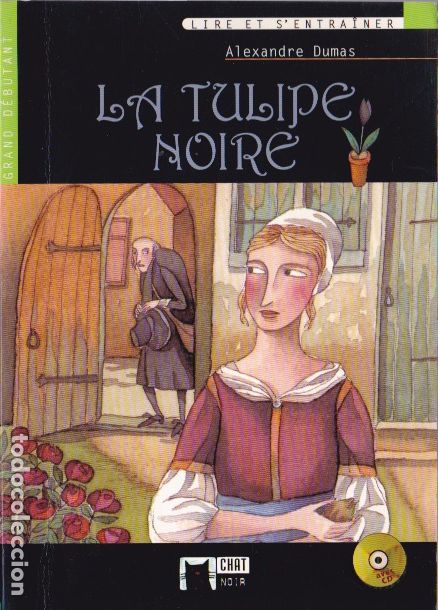 Libros de segunda mano: * FRANC&Eacute;S * La tulipe noire / Alexandre Dumas ( libro + CD) - Foto 1